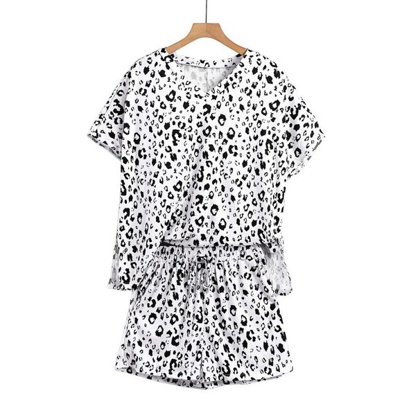 Leopard Print Lounge Set 2XL (818C) - Picture 1 of 10